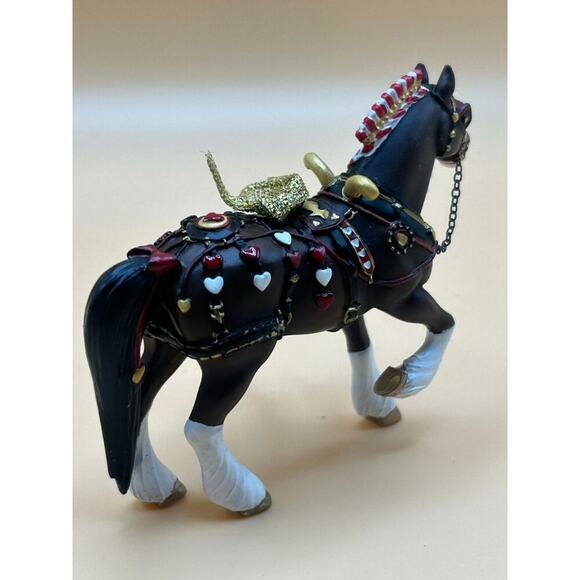 Retired 'King of Hearts' Trail of Painted Ponies - New with Autographed Tin - Picture 5 of 6